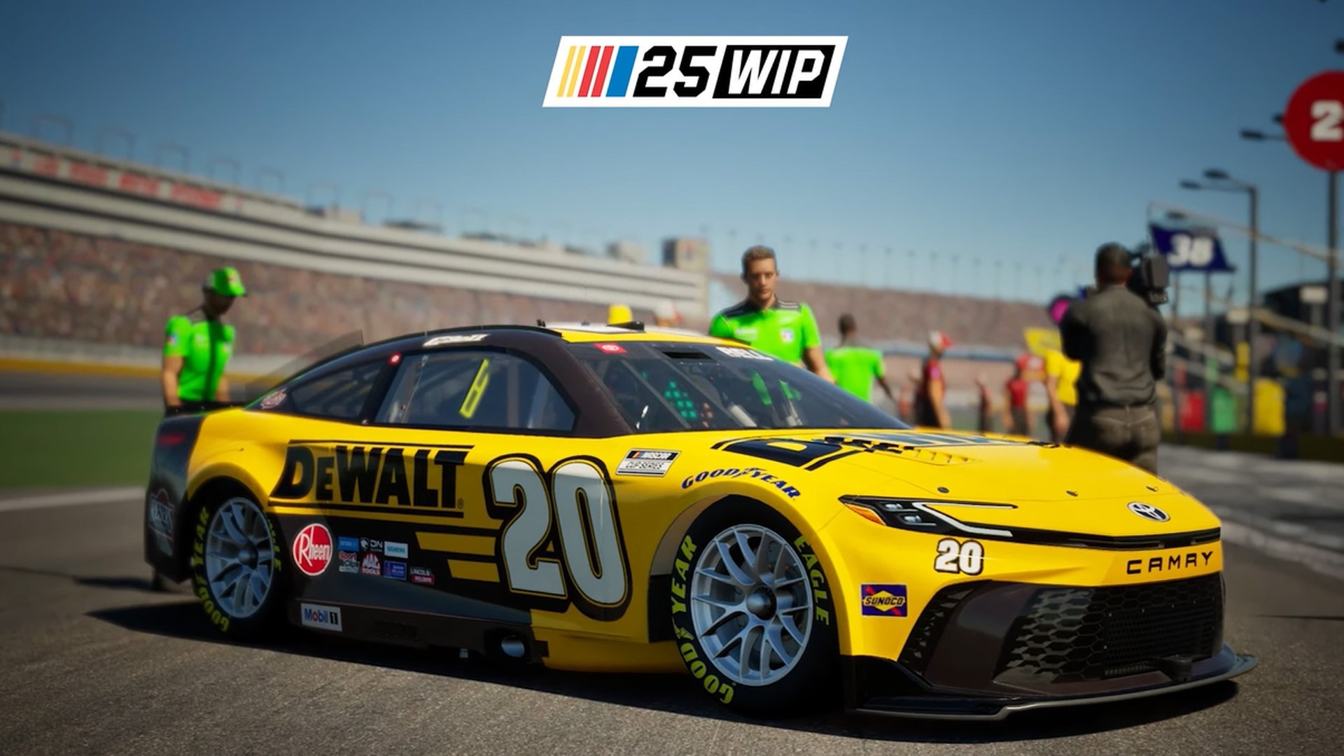 Pierwsze spojrzenie na atmosferę toru. NASCAR 25 na wczesnym gameplay'u