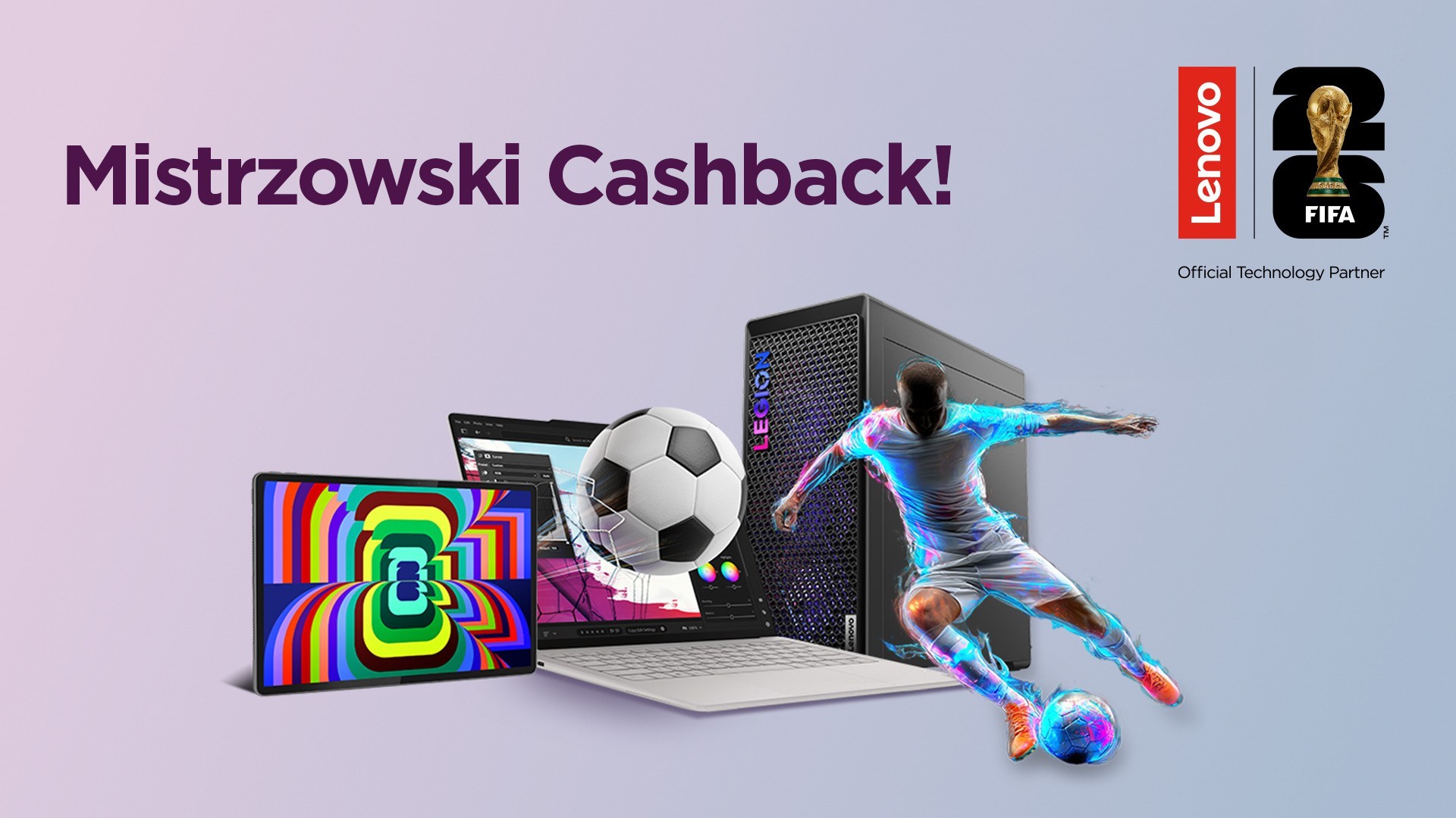 Mistrzowski cashback Lenovo w sklepie Sferis.pl