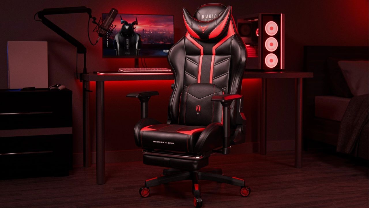 Fotel gamingowy w promocji. Diablo Chairs X-Ray 2.0 taniej w RTV Euro AGD
