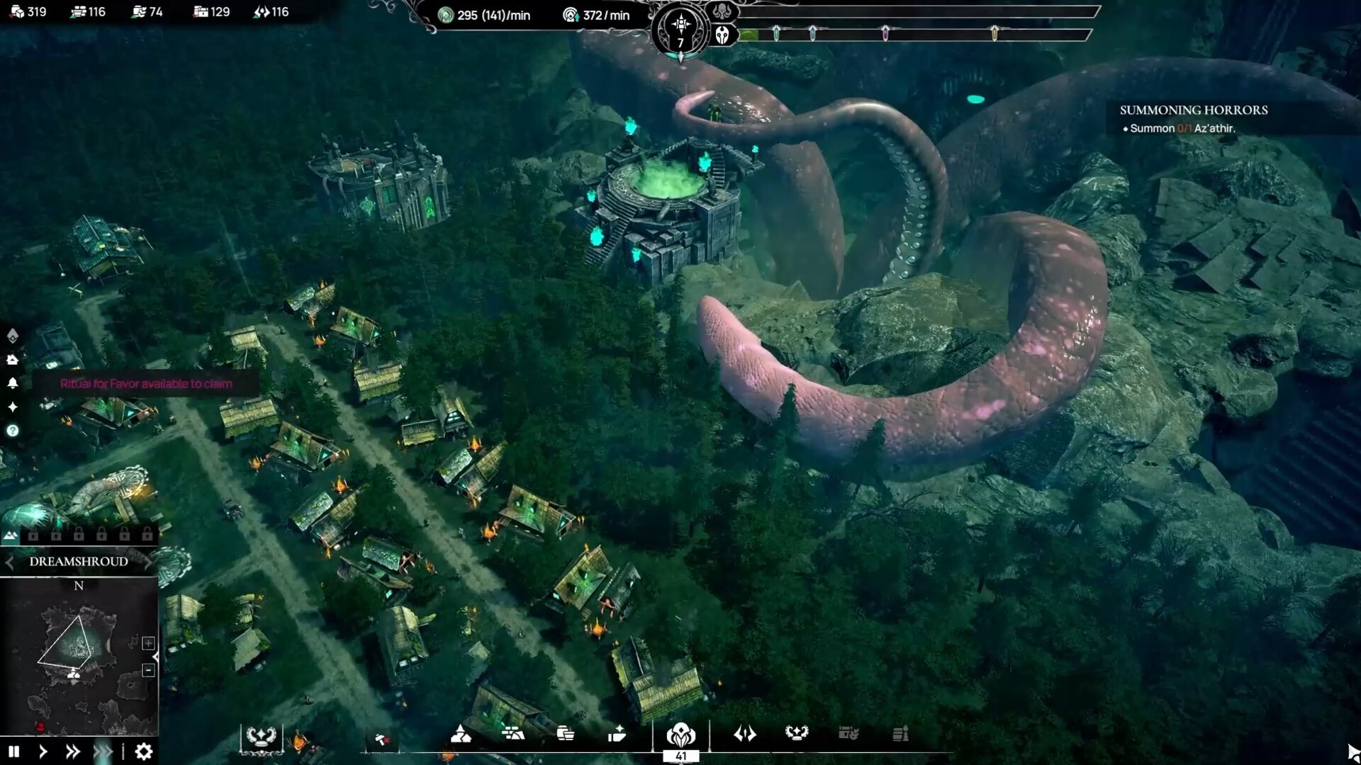 Polski city builder odnosi sukces. Worshippers of Cthulhu z udanym debiutem 1.0