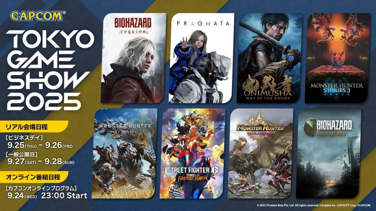 Capcom odsłania karty. Firma ujawnia line-up na Tokyo Game Show 2025