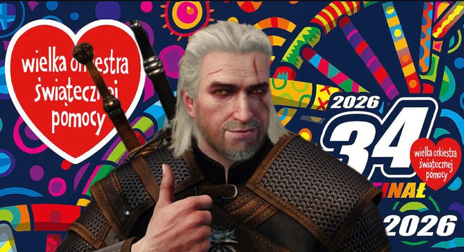 CD Projekt Red gra z WOŚP. Fani mogą wylicytować niezwykłe gadżety z Wiedźmina 3 oraz dzień na warszawskim kampusie studia