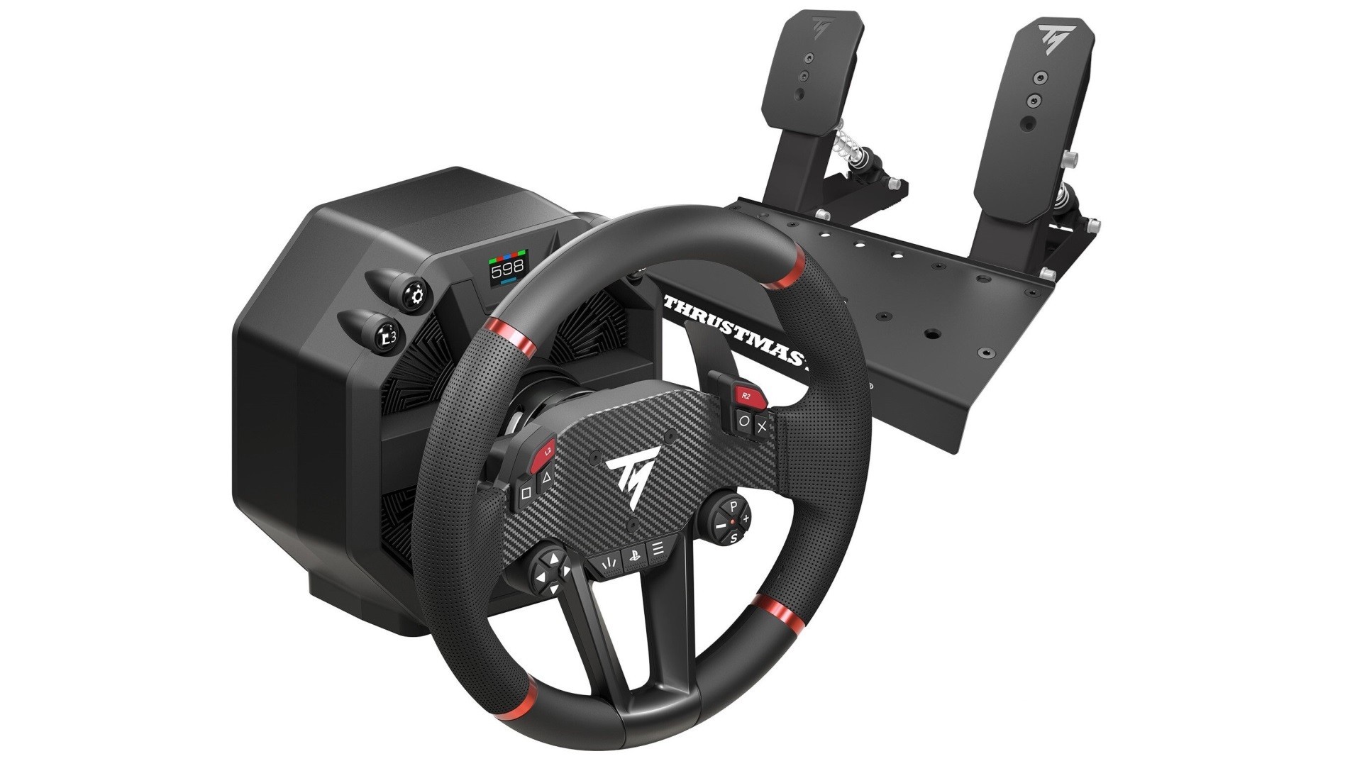 Kierownica Thrustmaster T598 Direct Axial Drive w bardzo dobrej cenie. To niezła opcja dla początkujących simracerów