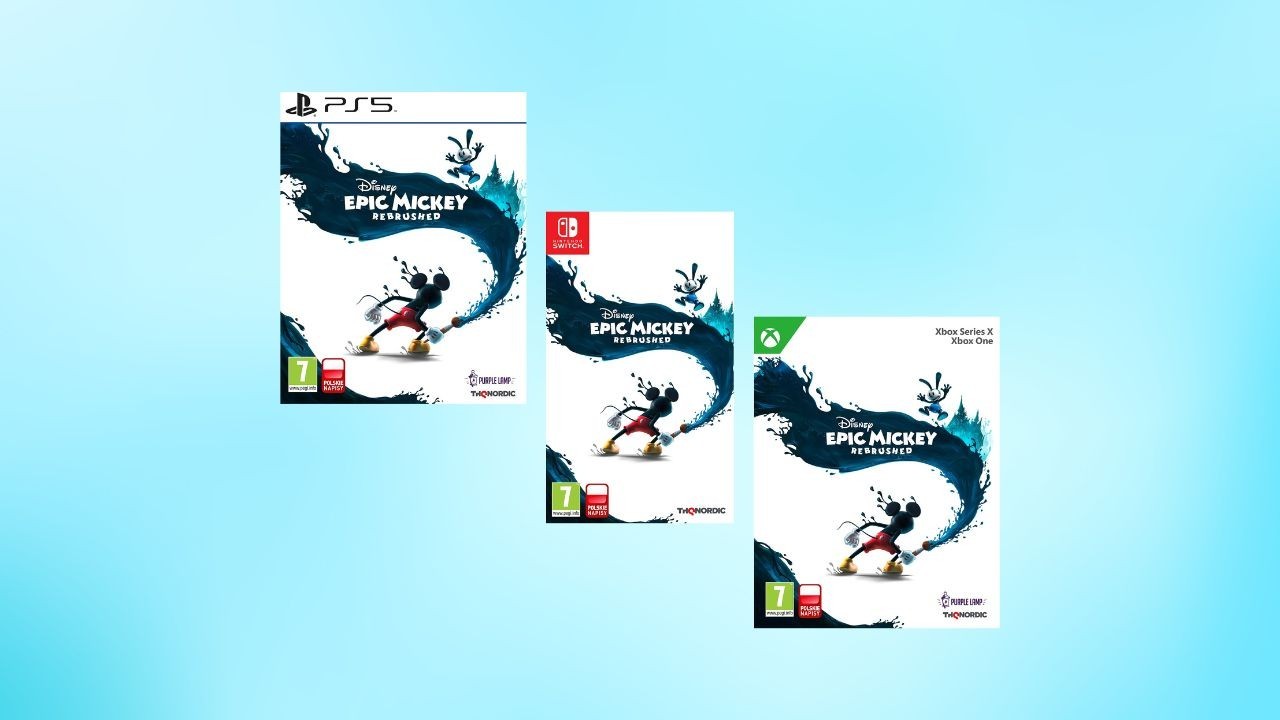 Pudełkowe wydanie Disney Epic Mickey: Rebrushed taniej na konsole PS5, Xbox Series X i Nintendo Switch