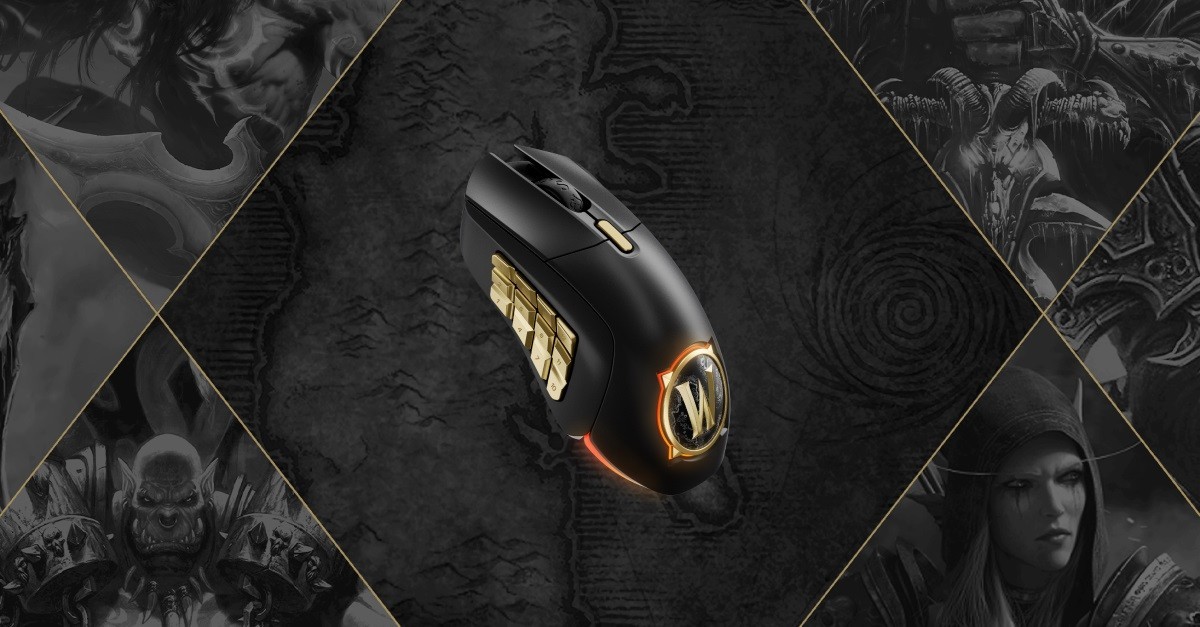 Bezprzewodowa mysz SteelSeries Aerox 9 WOW Edition tanio w RTV Euro AGD