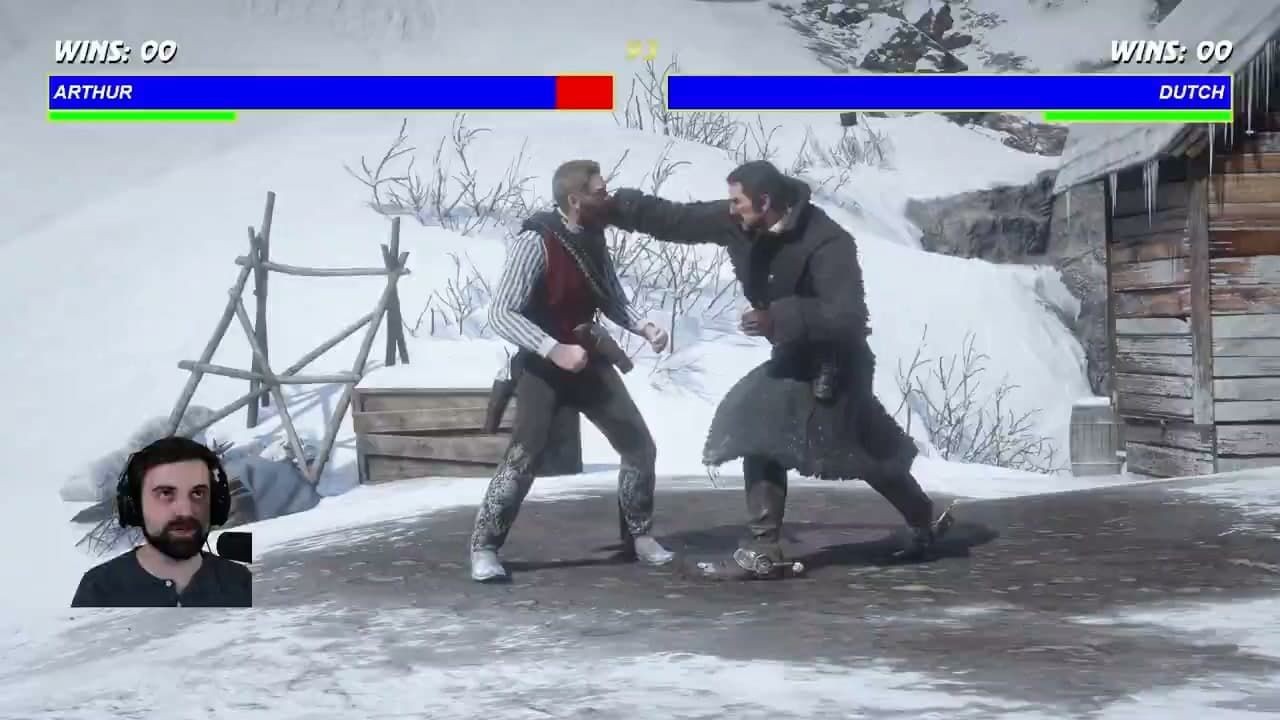 Red Dead Redemption 2 zamienione w Mortal Kombat. Nie zabrakło choćby Fatality