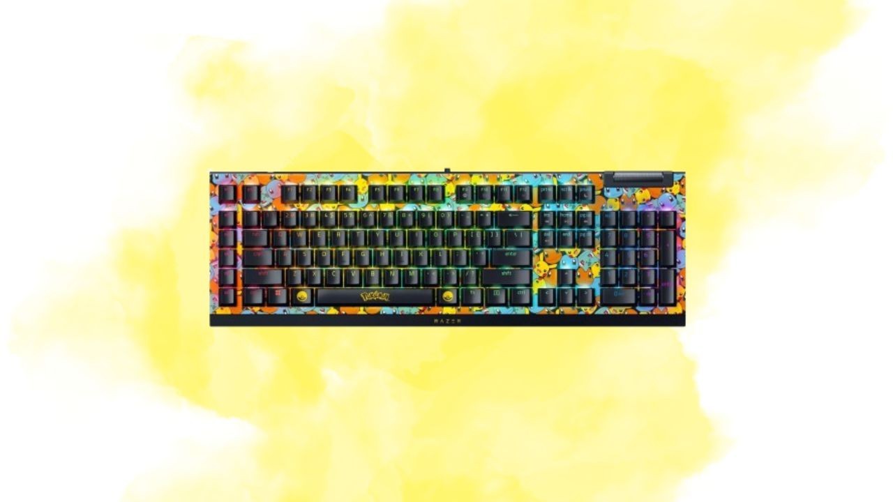 Klawiatura mechaniczna Razer BlackWidow V4 X Pokemon Edition taniej o 100 zł