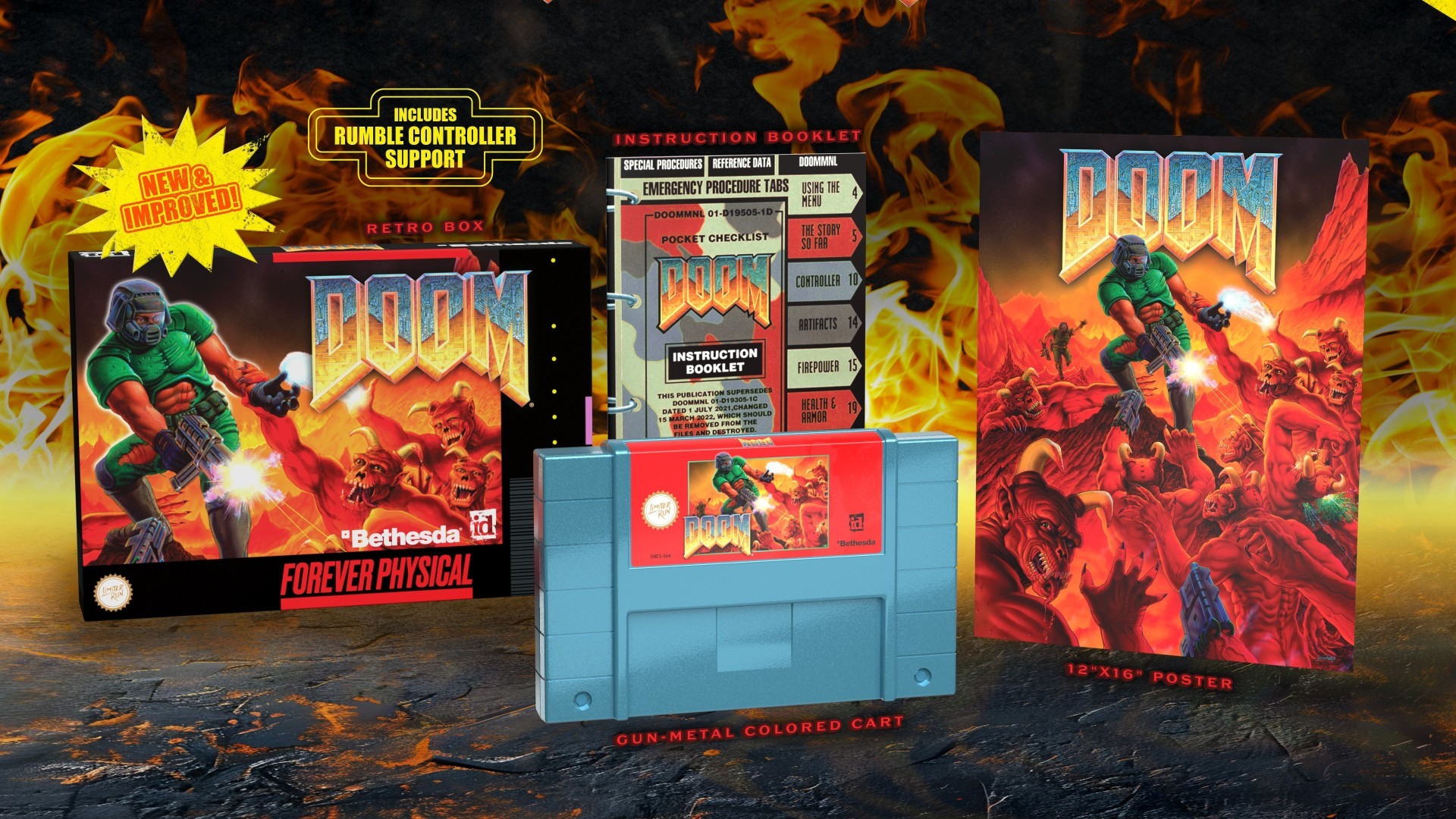 DOOM powraca w wielkim stylu. Kolekcjonerska edycja na SNES-a już w przedsprzedaży