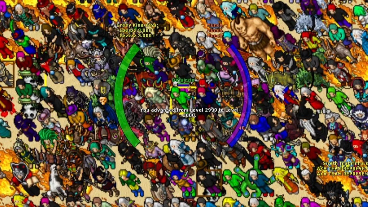 Ten wyczyn zapisze się w historii Tibii. Rekordowy poziom został osiągnięty