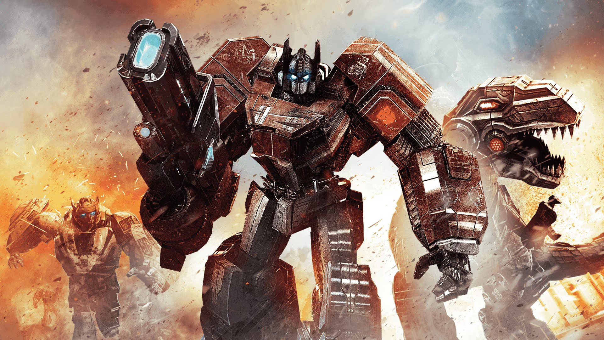 Anulowana gra Transformers na szkicach koncepcyjnych. Styl graficzny łączy kreskówkę z filmami Michaela Baya