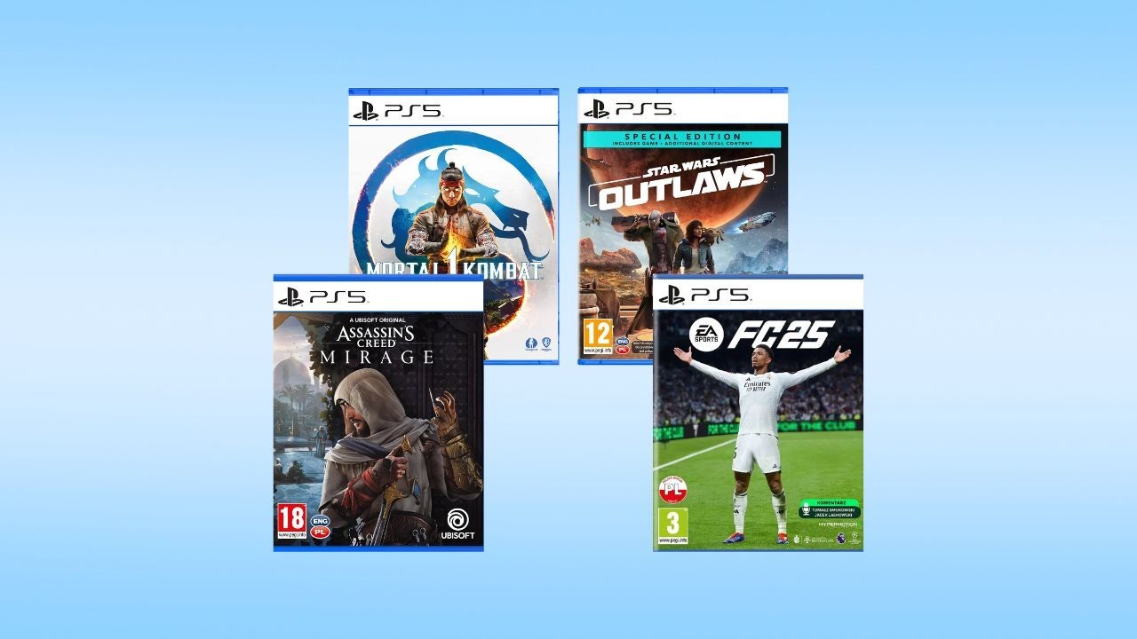 Wyprzedaż pudełkowych gier na PS4 i PS5. Promocja w RTV Euro AGD
