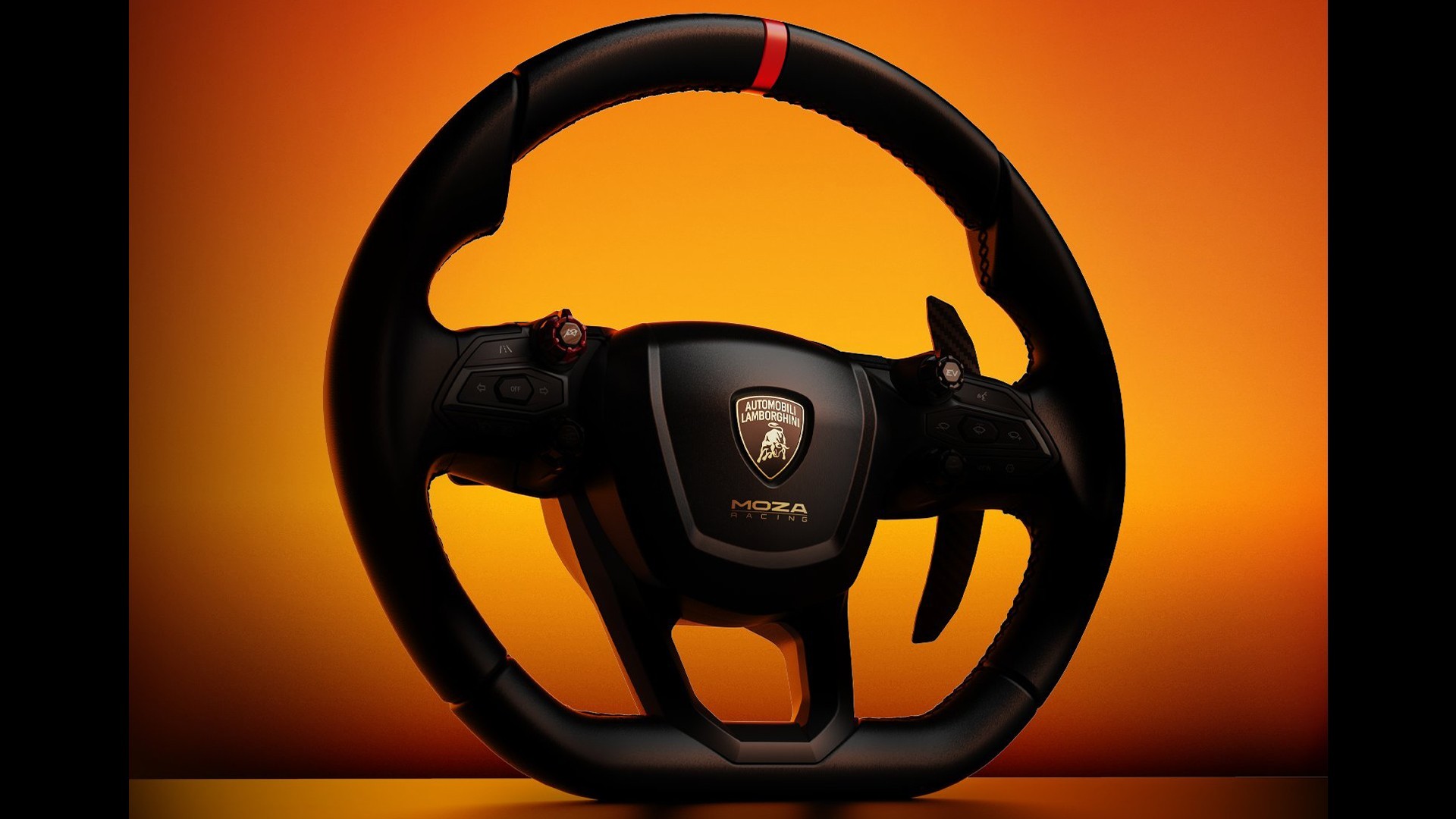 Moza nawiązuje współpracę z Lamborghini. Efektem jest stylowa kierownica do simracingu